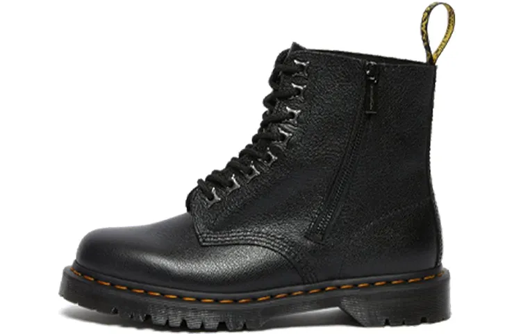 Dr. Martens 1460 Pascal Combat Boots Couple Style Black