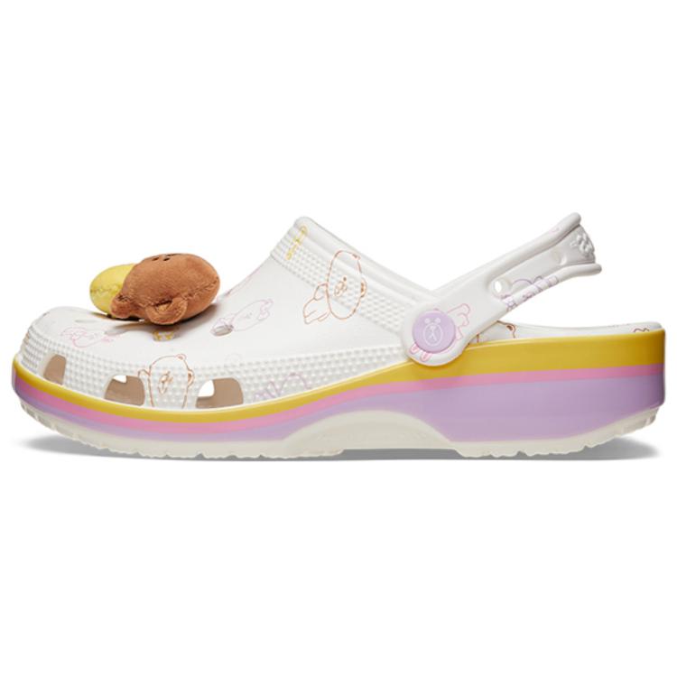 Сабо Crocs × LINE FRIENDS EVA (белые)