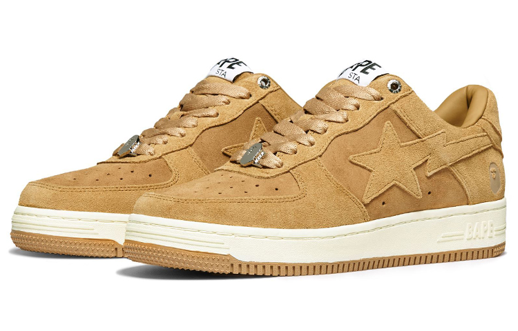 Женские кеды A BATHING APE A BATHING APE STA (желтый) — Жёлтый — фото 2