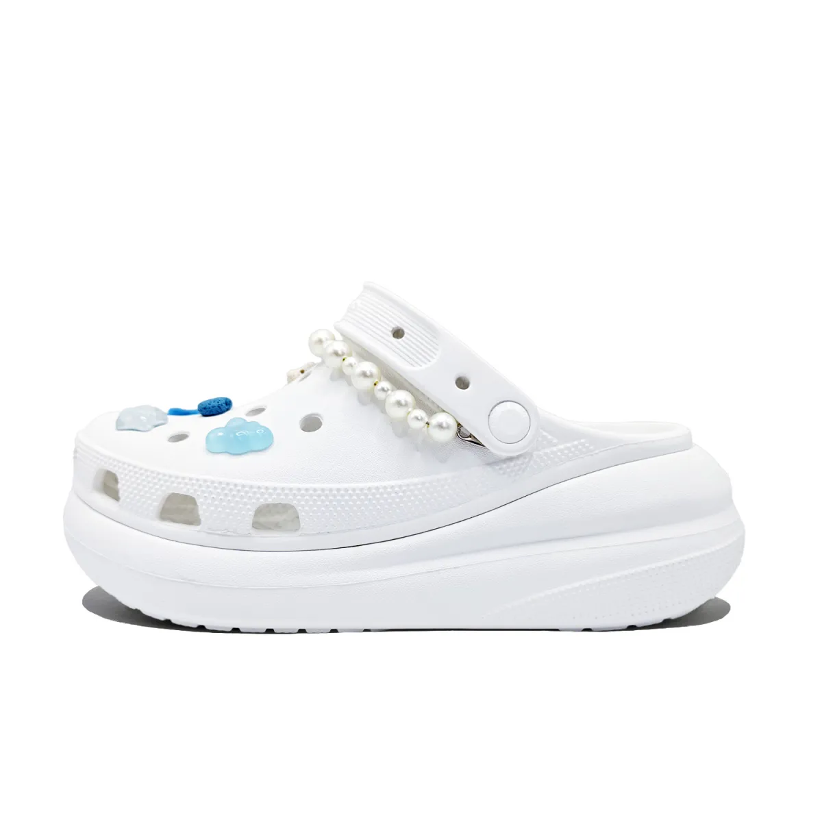 Crocs Crush Clog EVA Clogs Women's White