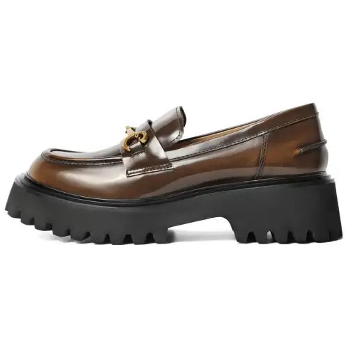 BELLE Loafers 4cm Women's Black