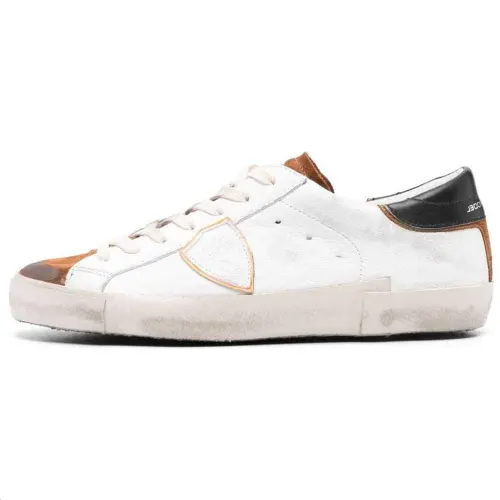 PHILIPPE MODEL Slip Resistant Low top Skateboard Shoes Men's White