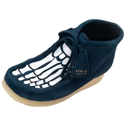 Vandy The Pink x Clarks Originals WALLABEE Ankle Boots Women's Dark Blue