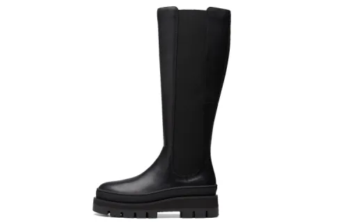 Clarks Knee High Boots High Boots Women's Black