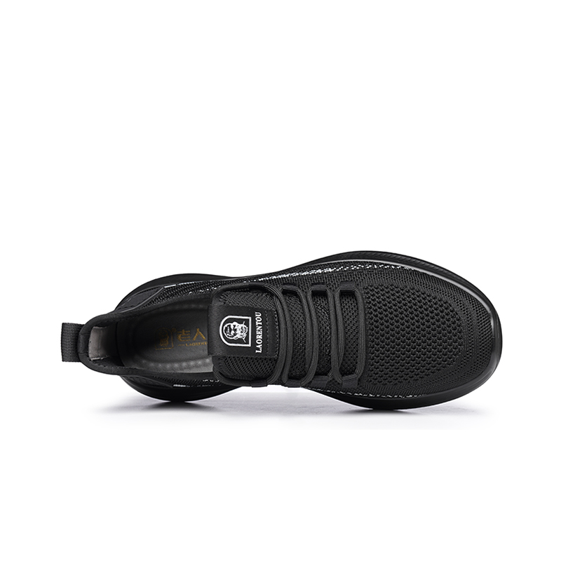 LAORENTOU Walking Shoes Men’s Low Top Black/Gray