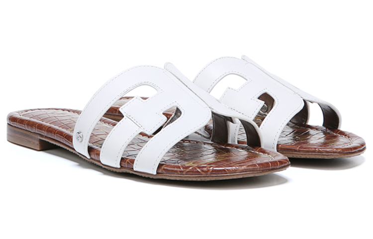 SAM EDELMAN Slide Slippers Women's White