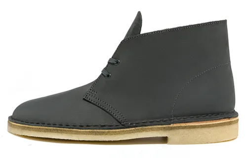 Clarks Combat Boots Men's Dark Gray