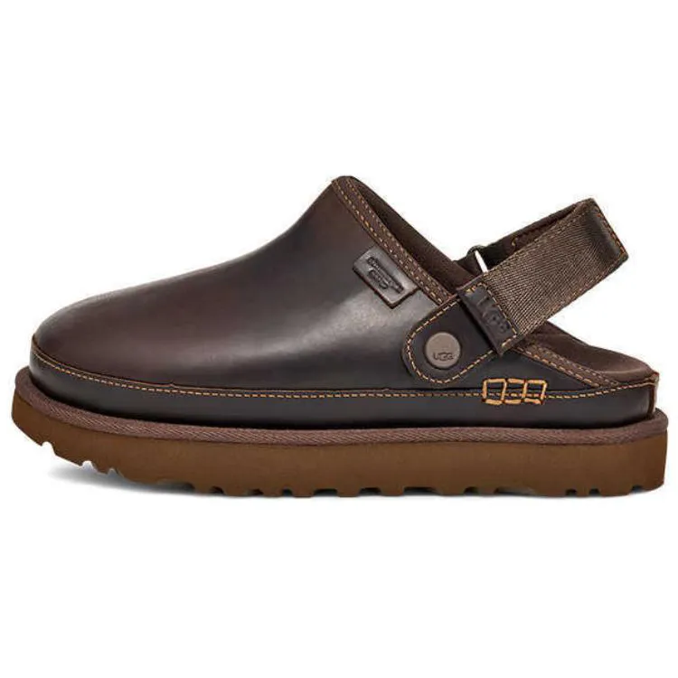 UGG Goldenstar Clog Slip Resistant Closed Toe Slippers Unisex Ironwood