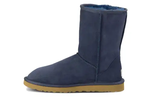 UGG CLASSIC SHORT Snow Boots Women's Mid Top Dark Blue