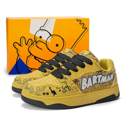 The Simpsons Height Increasing Low top Skateboard Shoes Unisex