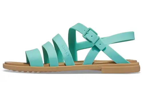 Crocs Tulum Sandals Green Women's