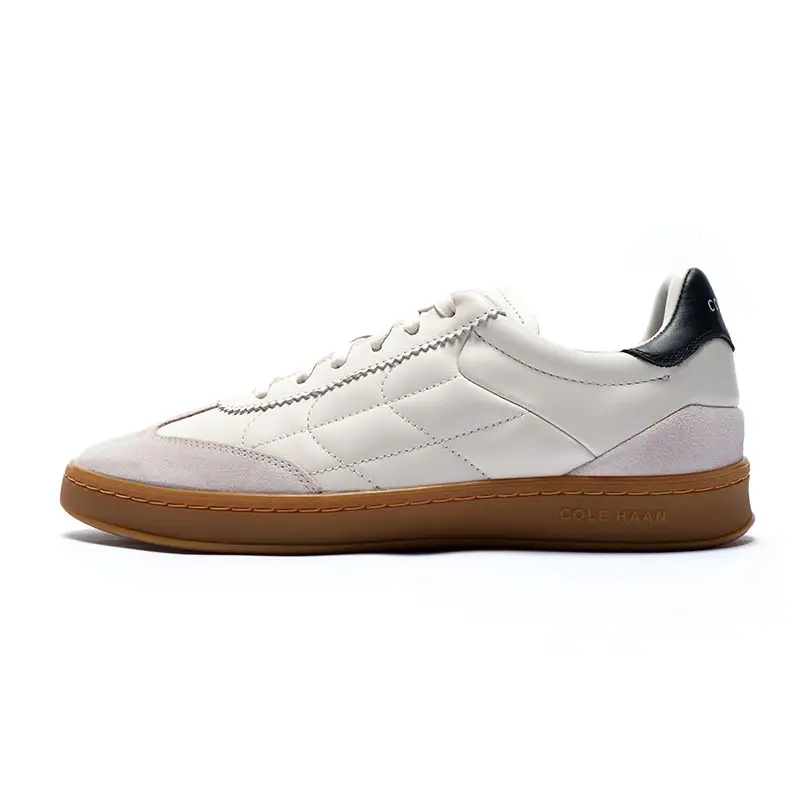 COLE HAAN Cushioning Lightweight Cushioning Lightweight Low top Skateboard Shoes Unisex White Gray