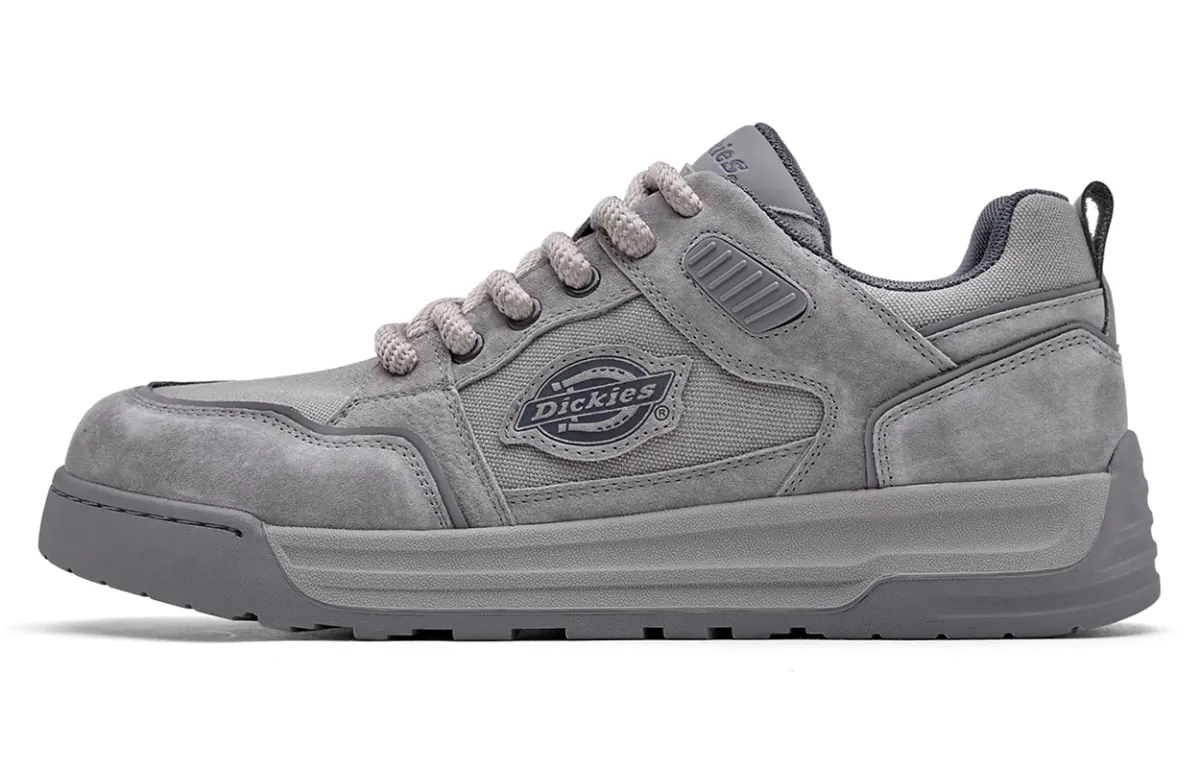 Dickies Low top Skateboard Shoes Men's Concrete Gray