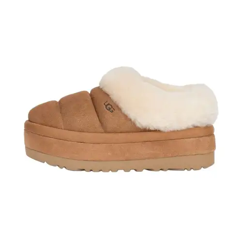 UGG Tazzlita sheepskin, warm and wear-resistant, velvet, fashionable and versatile, short-leg snow boots, women's, maroon