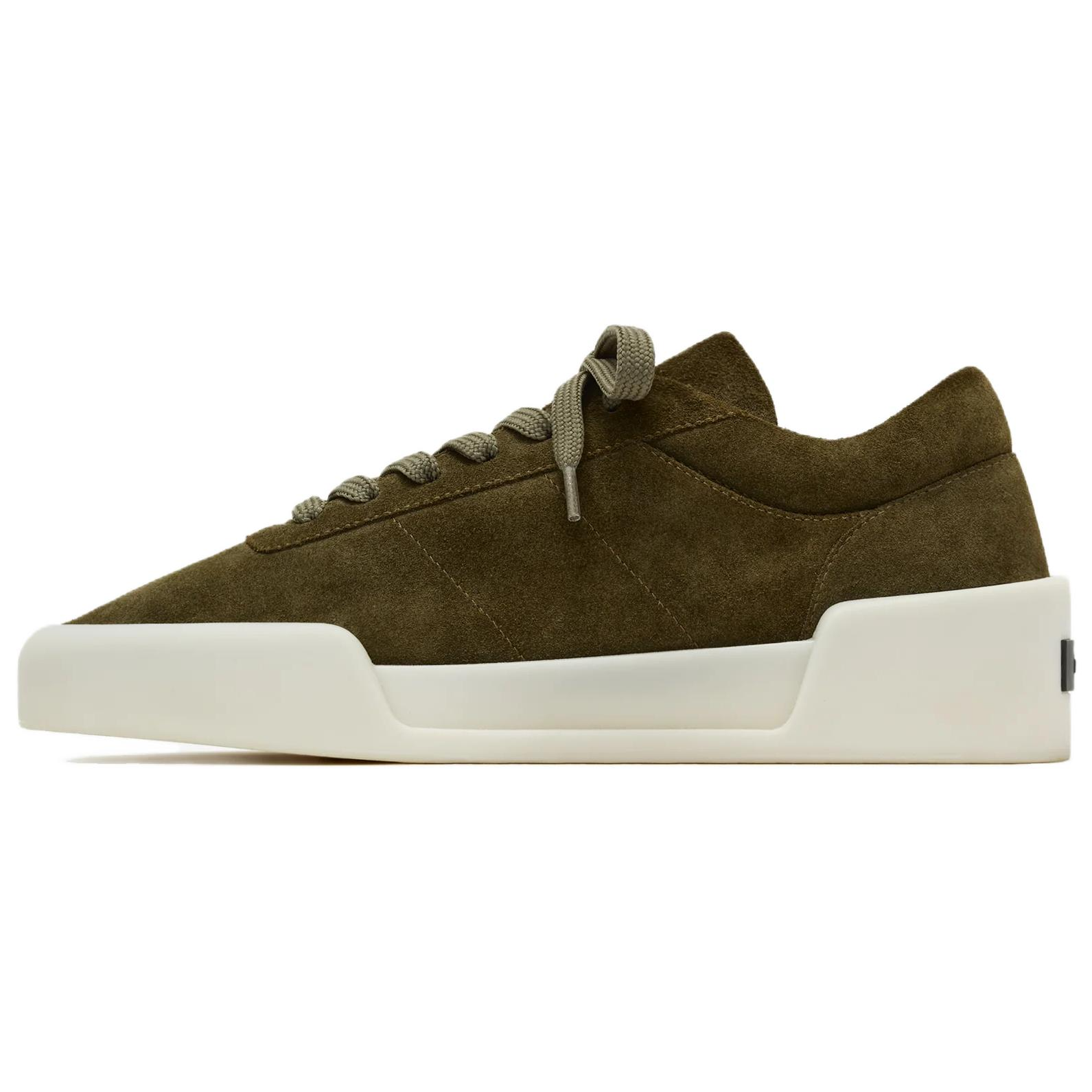 Мужские кеды Fear of God Aerobic (зеленые)