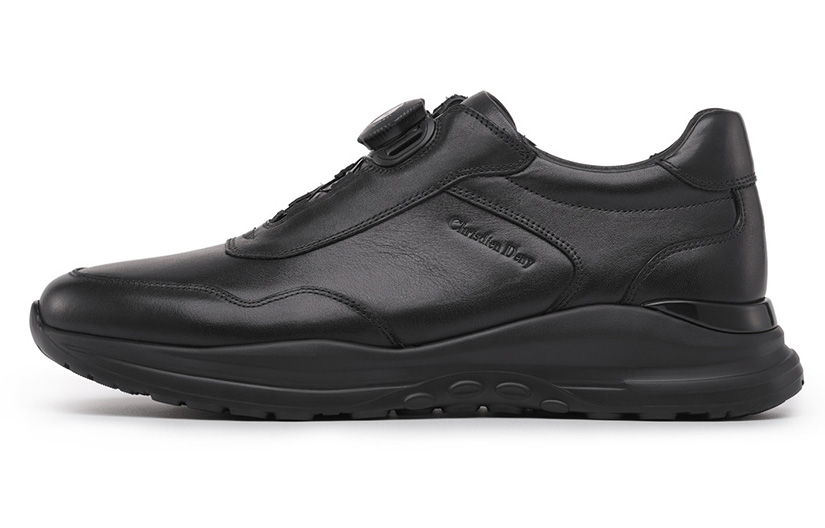 Chrisdien Deny Cow Leather Cushioning, Wear Resistant Low top Casual Shoes Men's