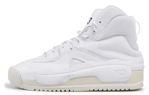 Y 3 Skateboard Shoes Women's High Top White
