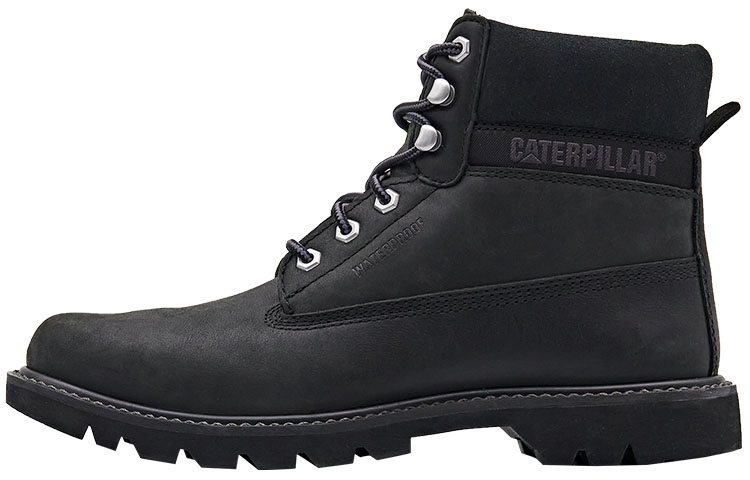 CAT E Colorado WP Abrasion Resistant Slip Resistant Outdoor Boots Unisex Black