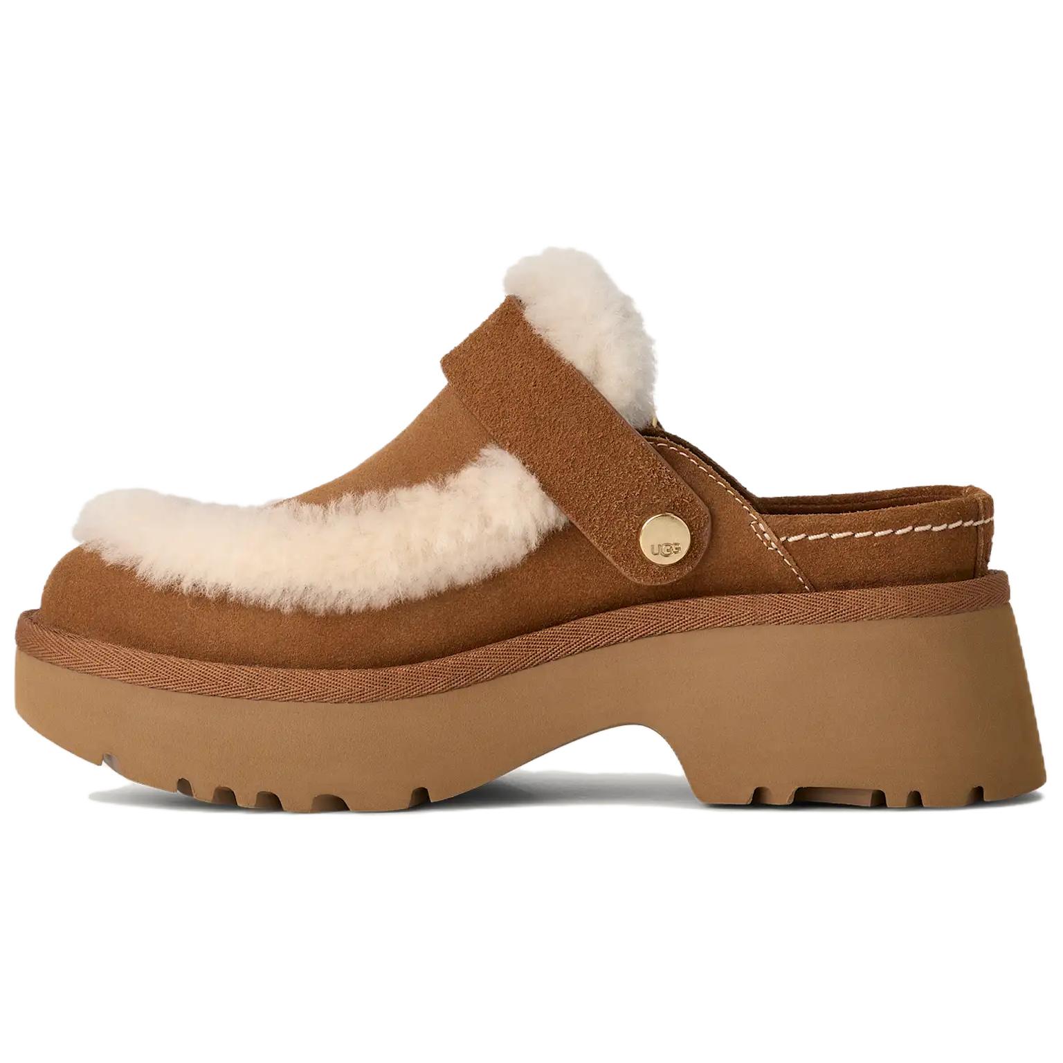 Женские сабо UGG Esmee Clog (каштановые)