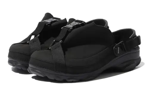 Beams x Crocs Slip Resistant Low top Casual Shoes Unisex Black