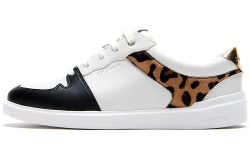 COLE HAAN Cow Leather Low top Skateboard Shoes Women's White