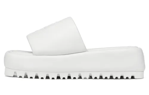 Naked Wolfe Abrasion Resistant Slide Slippers Women's White