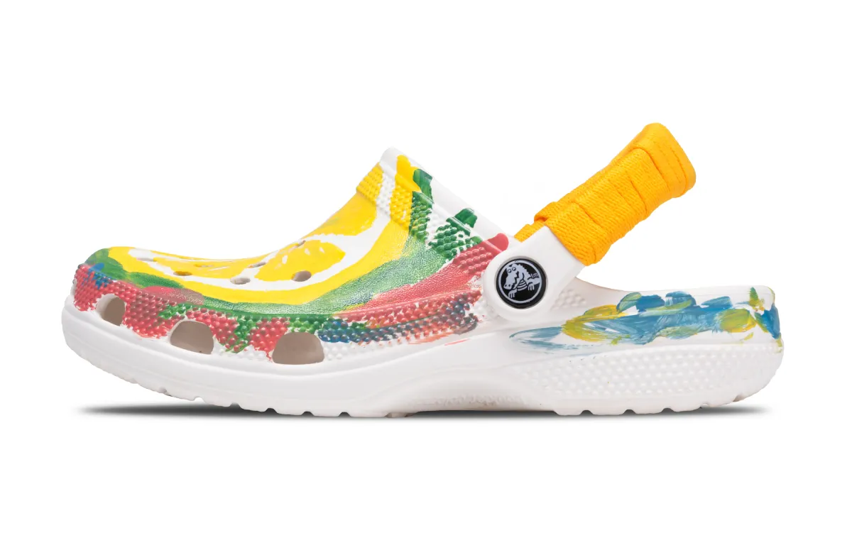 Crocs Classic Clog Funi Lime Summer EVA Clogs Unisex Lemon