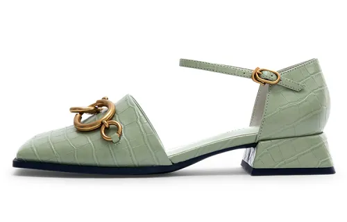 CHARLES&KEITH Women's Casual Shoes Women's Low Top Green