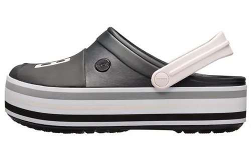 Crocs Thick Sole Black Unisex Sandals