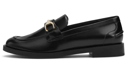 CHARLES&KEITH Loafers Women's Black Box Black/Chalk White/Brown