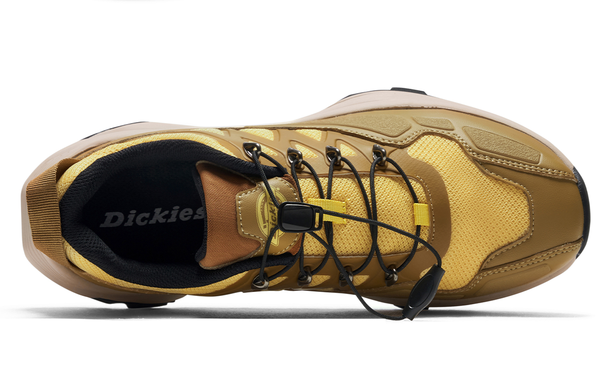 Dickies Textile, TPU Slip Resistant Lightweight Non slip Lightweight Low top Outdoor Shoes Men’s Brown