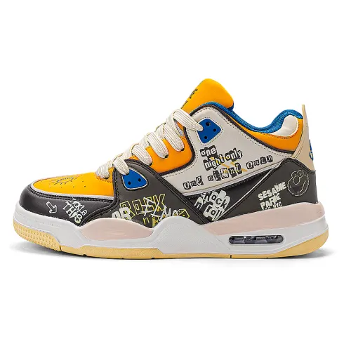 SESAME STREET Slip Resistant, Abrasion Resistant, Impact Resistant, Rebound Resistant Mid top Basketball Shoes Unisex