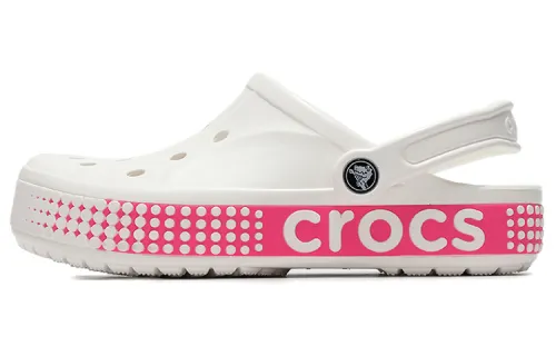 Crocs Classic Clog Breathable Non Slip Shoe Pink White