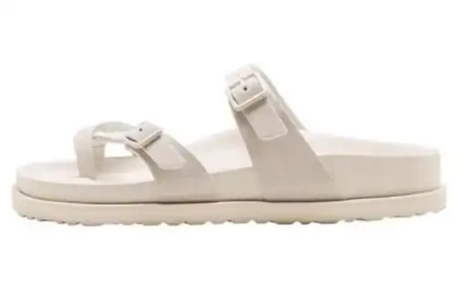 Birkenstock Slide Slippers Women's Beige
