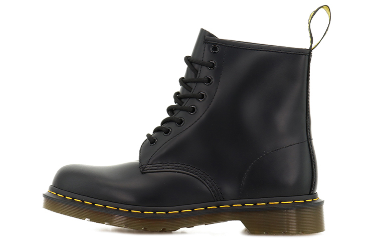 Dr.Martens Мартин 1460 кожаный комфорт воздухопроницаемый демпфирование берцы мужские и женские фасон унисекс черный