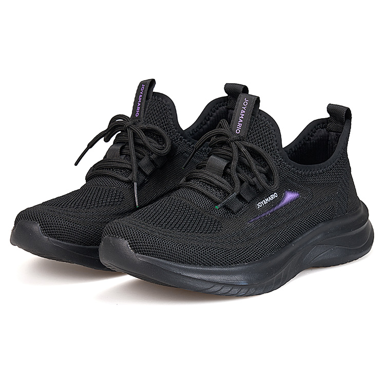 Joy&Mario Fabric Low top Casual Shoes Women’s Black