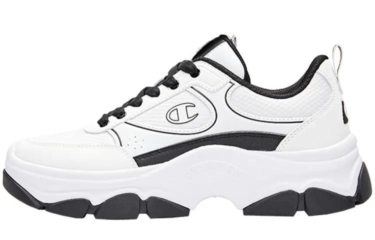 Champion Chunky Sneakers Women's Low-top Black White
