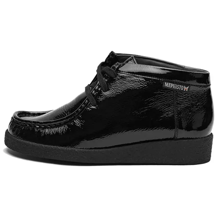 MEPHISTO Cow Leather Casual Shoes 3.3cm Women's