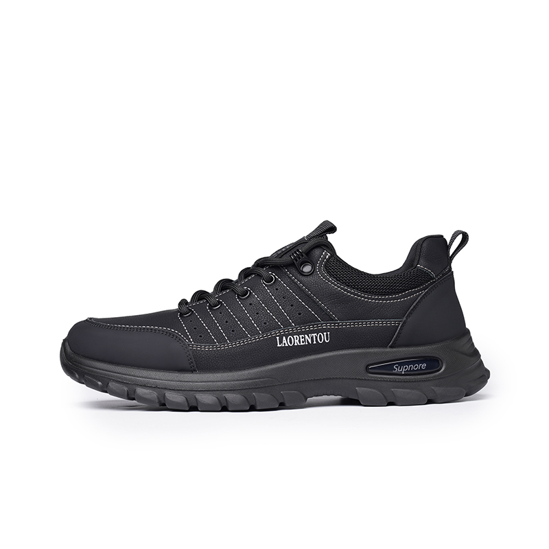LAORENTOU Microfiber Leather Low top Outdoor Sports Shoes Men’s