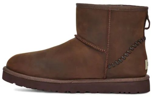 UGG Classic Mini Deco Snow Boots Brown
