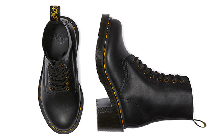 Dr. Martens Clemency 8 Combat Boots Black Women's