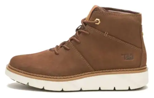 CAT CHARIOT PLAIN TOE MID Abrasion Resistant High top Casual Shoes Women's
