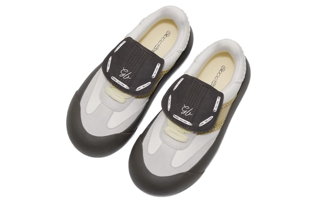 GOOD BAI DUM Low top Skateboard Shoes Unisex Beige Yellow