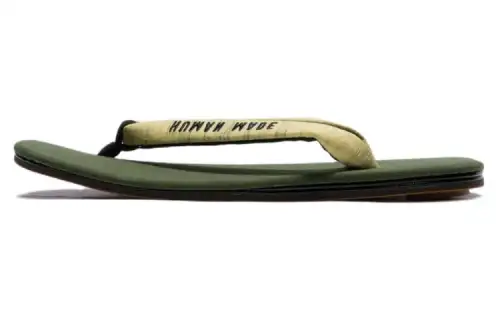 HUMAN MADE Quiet Quick Dry Flip Flops Men's Green