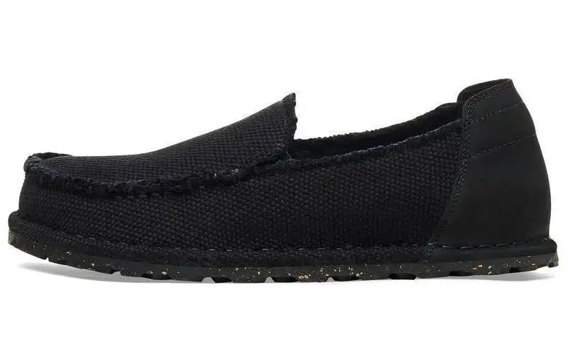 Birkenstock Canvas Low top Casual Shoes Unisex Black