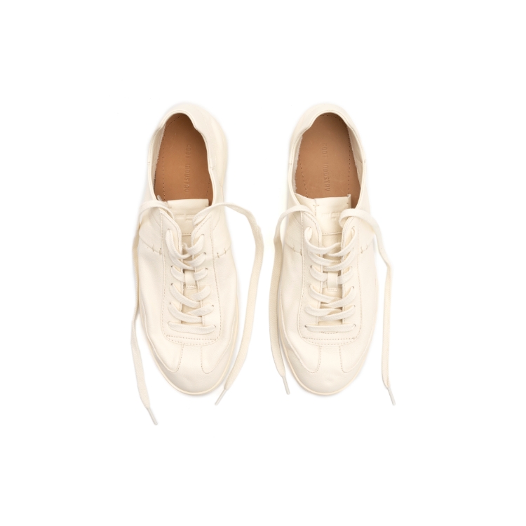 FOOT INDUSTRY Foot Industry German Army Trainers Unisex Antique White