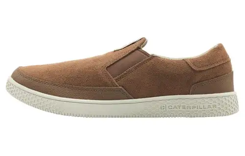 CAT PauseSportSlipOn Cushioning Slip Resistant Abrasion Resistant Low top Sports Casual Shoes Men's Brown