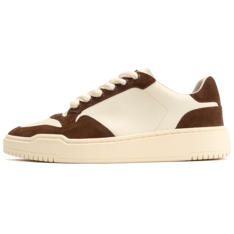 FOOT INDUSTRY Foot Industry Low top Skateboard Shoes Unisex Beige White Brown