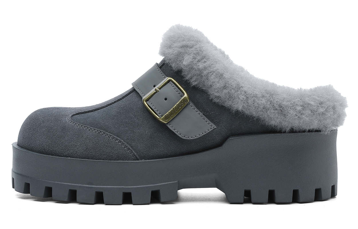 Женские тапочки Dickies (серые)