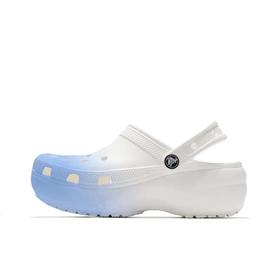 Crocs Classic Platform Clog EVA Clogs Unisex Blue